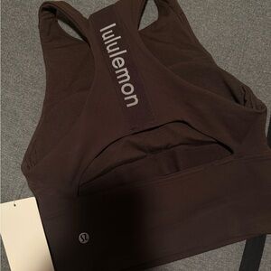 lululemon athletica Brown Sports Bra